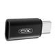 Переходник OTG XO NB131 Micro-USB - Type-C, Black - изображение 3