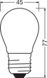 Светодиодная лампа OSRAM P75 7W 1055Lm 3000K E27 (4099854546761) - изображение 5