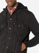 Джинсовая куртка мужская Levi`s 769096781 L Черная (1159845639) - изображение 6
