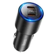 Автомобільний зарядний пристрій Hoco NZ3 3A 2 Type-C QC3.0 20W, Black - зображення 1
