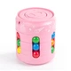 Головоломка спиннер антистресс 3 в 1 Cans Spinner Cube Pink - изображение 1