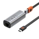 HUB переходник адаптер Baseus Gigabit LAN Adapter CAHUB-AF0G USB / Type-C / RJ45, Dark Gray - изображение 4
