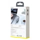 HUB переходник адаптер Baseus Gigabit LAN Adapter CAHUB-AF0G USB / Type-C / RJ45, Dark Gray - изображение 9