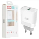 Сетевое зарядное устройство XO L63 USB 2.4A QC3.0 Lightning 1м White - изображение 2