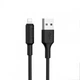 DATA-кабель Hoco X25 Lightning 1м Black - зображення 1