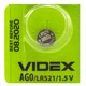 Батарейка VIDEX AG 0 LR521 1,5 V Silver - зображення 1