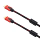 Кабель E-Cable HDMI - HDMI с ферритовым фильтром V1.4 5 м Black - изображение 4