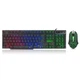 Проводная игровая клавиатура и мышка iMICE KM-680 с подсветкой 1600 DPI, Black - изображение 4