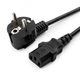 Мережевий кабель для ПК 220V 1.5m 3х0, 75мм - зображення 2