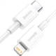USB кабель Baseus Superior Series Lightning 2.4A (CALYS-C02) 2m, White - изображение 7