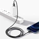 USB Cable Baseus Superior Series Lightning CALYS-C01 2.4A 2m, Black - зображення 6