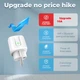 Розумна Wi-Fi розетка Tuya BSD33W EU 16A, White - зображення 3