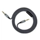 AUX кабель Hoco UPA04 Noble Sound микрофон 1м Black (GB 4943.1-2011) - изображение 4