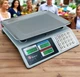 Настольные торговые весы Domotec до 50 кг со счетчиком цены, в пластиковом корпусе с бортиками (289) - изображение 2