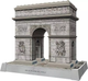Пазл 3D Ravensburger Iconics Тріумфальна арка 216 елементів 12008029 (4005555080299) - зображення 2