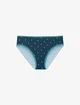 Бавовняні трусики Thirdlove Everyday Cotton Bikini Розмір: L - сині в горошок - изображение 1