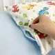 Детское постельное белье для мальчика в кровать 160х80 см с пододеяльником 140х110 см Oh My Kids «Динозаврики» - изображение 6