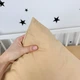 Однотонное детское постельное белье в кровать 160х80 см Oh My Kids «Beige» с пододеяльником 140х110 см, ранфорс - изображение 5