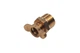 Клапан сливной для компрессоров Intertool 1/4" барашек (PT-5021) - изображение 2