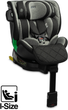 Fotelik samochodowy Caretero Turox I-Size Isofix 40-150 cm Graphite TERO-1982 (5908310396873) - obraz 3
