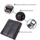 Компактный женский кошелек с монетницей снаружи из натуральной кожи ST Leather 22542 Черный - изображение 4