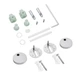 Унитаз подвесной безободковый Kroner Harz WHI493736 RIMLESS с сиденьем Slim Duroplast / Soft-close / Quick relase (KH493736WHIR) - изображение 13
