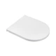 Унитаз подвесной безободковый Kroner Harz WHI493736 RIMLESS с сиденьем Slim Duroplast / Soft-close / Quick relase (KH493736WHIR) - изображение 11