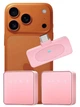 Петличный беспроводной микрофон Lavalier H12 Pink Edition Петличка для Type-C Android iOs смартфонов iPhone шумоподавление ANC для интервью видеоблога пения прямых трансляций записи выступлений видеосъемки общения Конференций Влога блога YouTube Pink - изображение 2