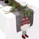 Рождественская скатерть дорожка для стола 180x33 см Happy New Year and Merry Christmas - изображение 2
