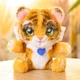 Интерактивная игрушка Малыш Тигр 10,5 см Пластик Оранжевый (596595) - изображение 4