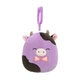 Мягкая игрушка на клипсе Коровка Олекси Squishmallows SQCP00463, 9 см - изображение 1