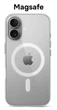 Чохол силіконовий з магнітом протиударний Case with MagSafe для Apple iPhone 16 Full Protective - изображение 1