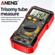 Мультиметр цифровой ANENG SZ304 2000 Counts, измерение AC/DC напряжения, тока, сопротивления, NCV, высокоточный профессиональный тестер, черный - изображение 3