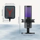 Микрофон Yanmai GM7 RGB игровой USB Type-C — кардиоидный, с подсветкой, регулятором громкости и mute - изображение 3