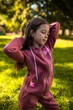 Теплий костюм для дівчинки (Zip-худі та штани) з малюнком Носи своє 104 Світло-коричневий (p-15950-183325) - изображение 10