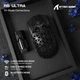 Игровая Мышка ATTACK SHARK R5 ULTRA Black КАРБОНОВЫЙ Корпус Беспроводная Трехрежимная 2.4G/Bluetooth/Кабель, 8000Hz, PAW3950MAX, 42000 DPI, 39 грамм Ультралегкая - изображение 3