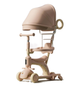 Самокат трансформер для дітей до 5 років CITY LINE Smart Baby 669 з батьківською ручкою, білий колір - изображение 5