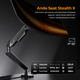 Настільне кріплення для монітора Anda Seat Stealth II 17’’-32’’ Black (AD-W-A6D-1S-BB) - зображення 12