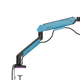 Настільне кріплення для монітора Anda Seat Stealth Pro II RGB 17’’-42’’ Blue (AD-W-A9X-1S-BS) - изображение 7