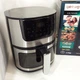 Аэрофритюрница Rainberg RB-2268 8 л 4200 Вт мультипечь Air Fryer сенсорная безмасляная фритюрница с дисплеем - изображение 5
