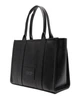 Сумка шопер женская Marc Jacobs The Leather Large Tote Bag Black H020L01FA21-001 черная - изображение 2