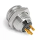 Разъем панельного монтажа MOCO SA108-3P компактный mini XLR штекер на 3 контакта для микрофонов и студии - изображение 8