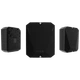 Беспроводная централь с питанием от батареи Ajax Hub BP Jeweller (2 x SIM 2G/3G/LTE) Black - изображение 1