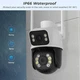 Уличная Wi-Fi IP-камера Q25 6 МП PTZ с LED-подсветкой, датчиком движения и двусторонней аудиосвязью - изображение 6
