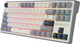 Klawiatura przewodowa RK ROYAL KLUDGE R87 Pro RGB Brown Switch Half Grey (RK-R87PRO-HALFGY-BRNSW-US) - obraz 3