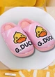 Дитячі теплі кімнатні капці FS Duck Children 38 (36-37) Рожевий (1100) - зображення 1
