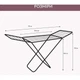 Cушарка для одягу Elegancie 1822AL-BL 18м - изображение 7