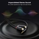 Кабель 3,5 AUX to 2 RCA Ugreen AV109 Y-образный адаптер, позолоченный, для наушников, совместимый с iPhone, iPod, iPad, MP3, TV, DVD, DJ-контроллером, 20см Black (10547) - изображение 6