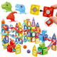 Klocki Magnetyczne Woopie 3D Zestaw Edukacyjny Tor Kulkowy 170 elementów (5906280654863) - obraz 2