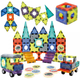 Klocki Magnetyczne Woopie 3D Zestaw, Zamek, Pojazdy, 71 element (5906280654870) - obraz 2